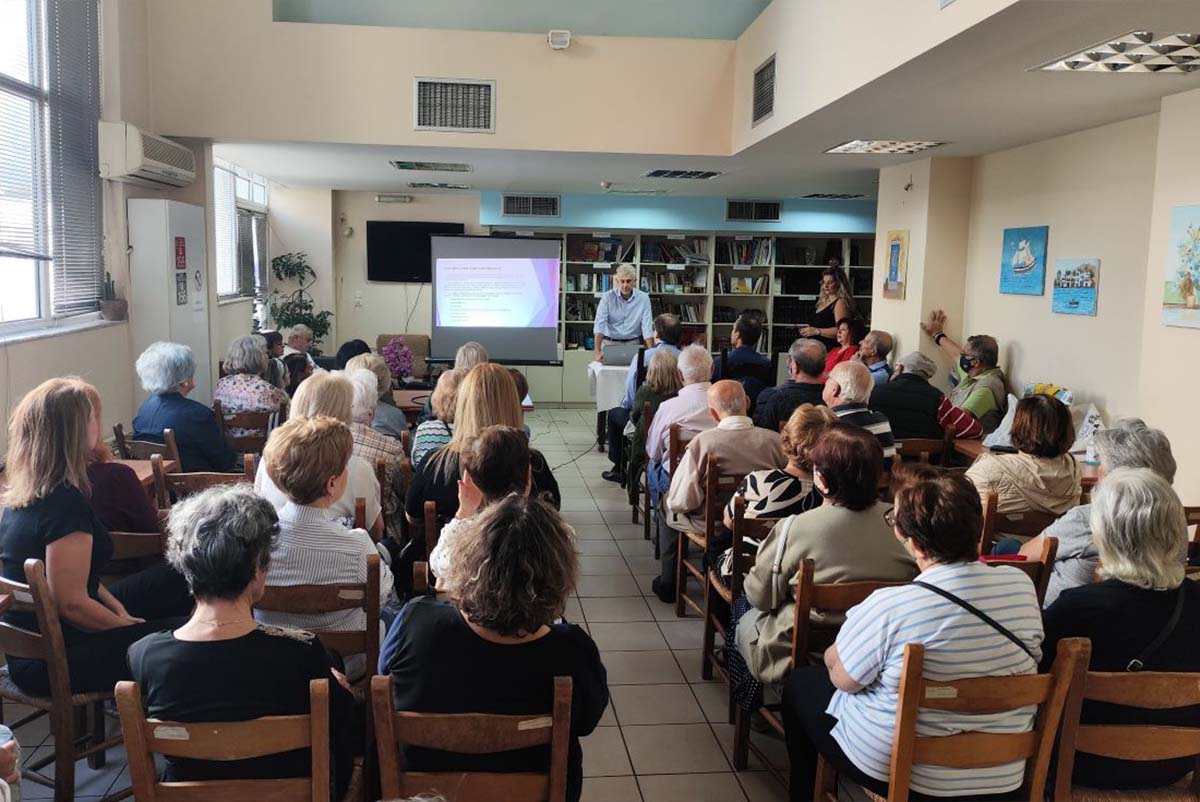 Με ενθουσιώδη συμμετοχή πραγματοποιήθηκε η επιστημονική εκδήλωση του Κέντρου Κοινότητας για την Οστεοπόρωση
